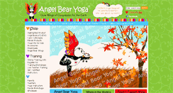 Desktop Screenshot of angelbearyoga.com